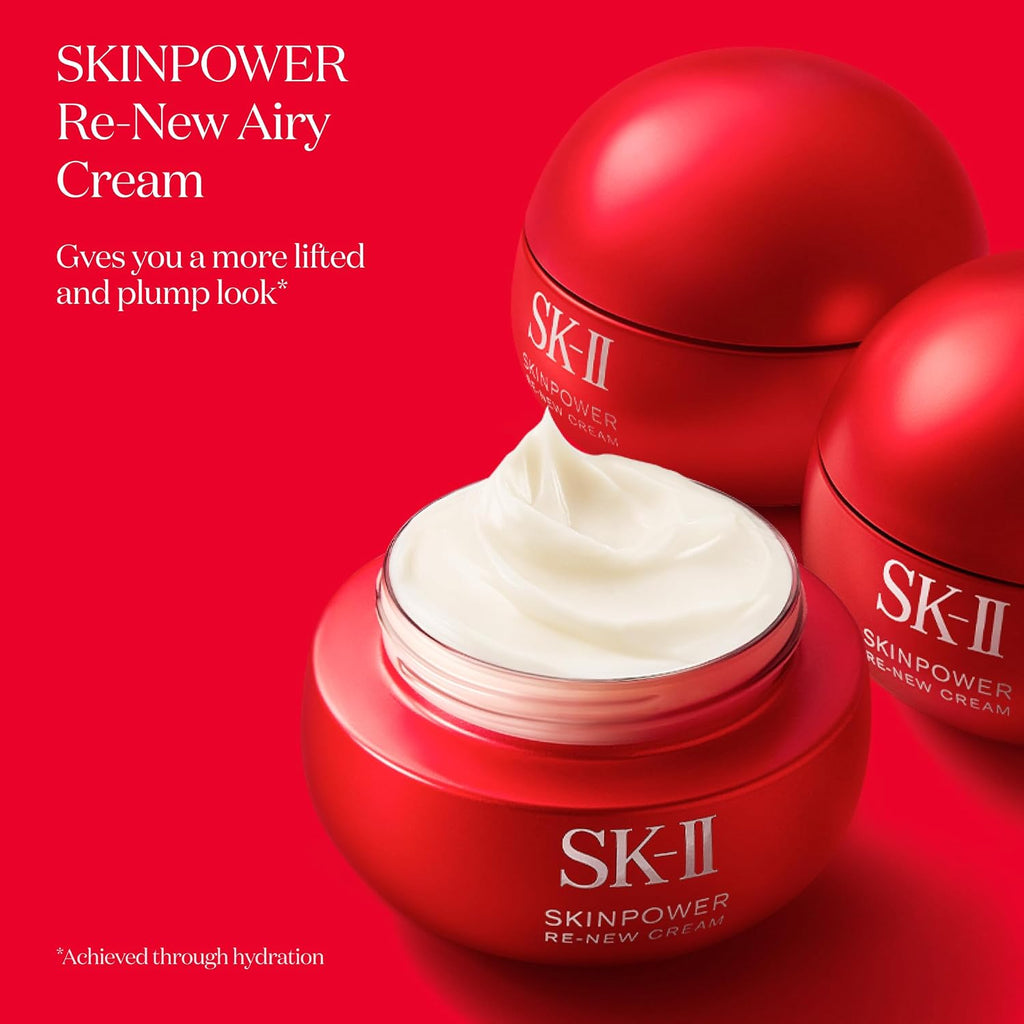 SK-II Skinpower Re-New Airy Cream – Lightweight Daily Hydration & Radiance