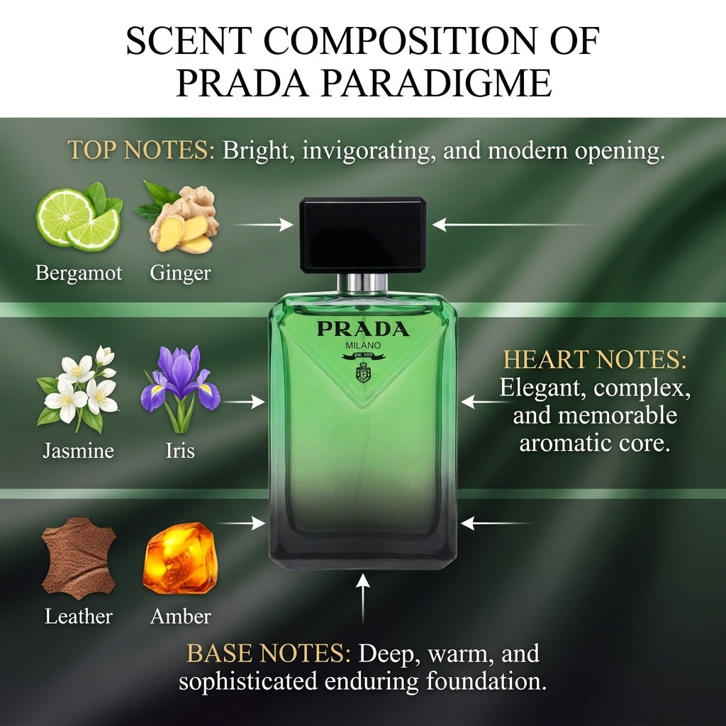 Prada Paradigme Eau de Parfum - Distinctive & Sustainable 100ml Spray