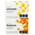 Unicity Feel Great Combo Pack – Unimate Lemon & Balance Orange Stick Packs (30 Count Each) Dietary Supplement